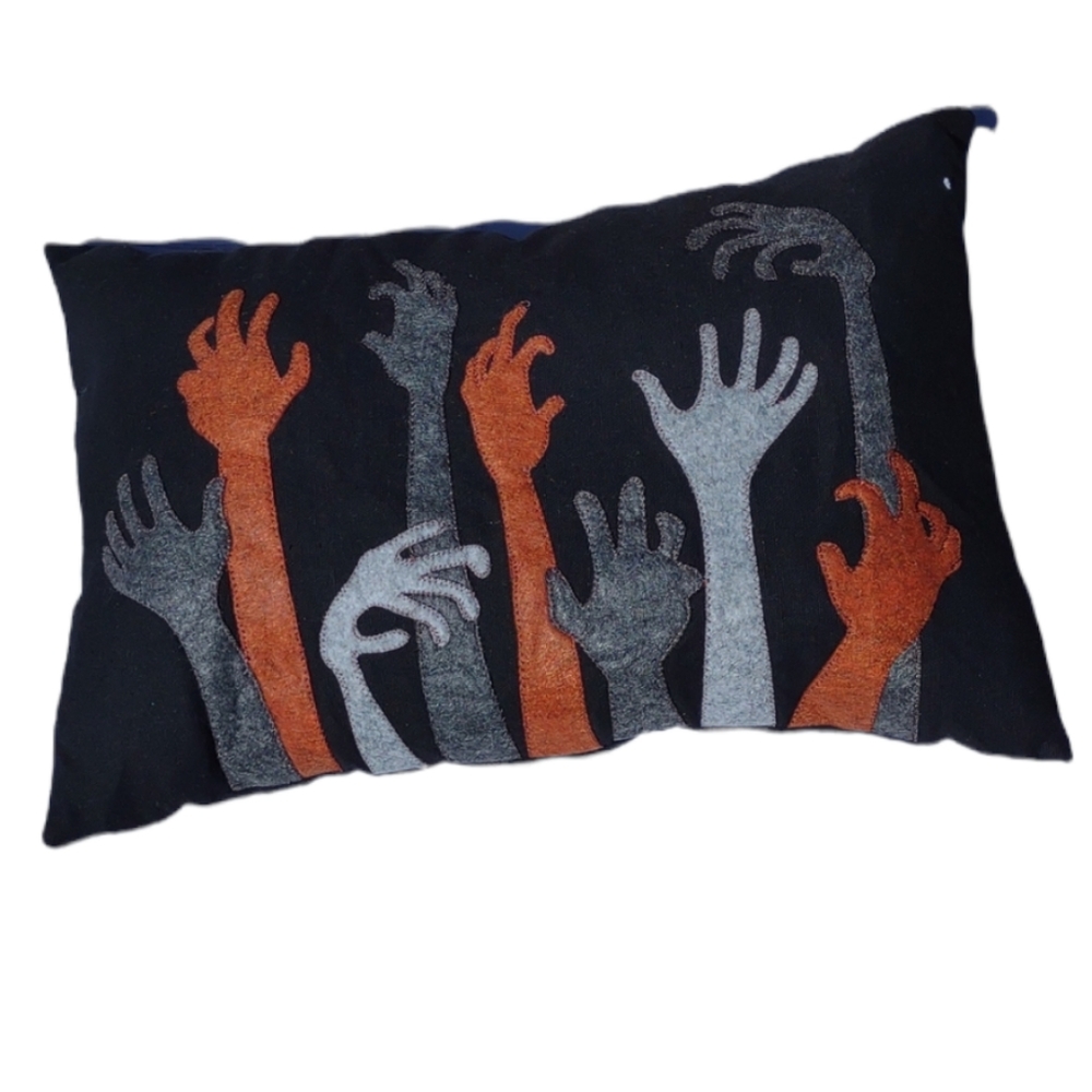 - New Decoration Halloween Hands Toss Pillow NEW Halloween Throw pillo